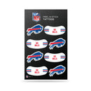 NFL Buffalo Bills Peel & Stick Temporary Tattoos - Eye Black - Game Day Approved! By Rico Industries