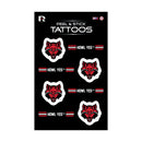 Arkansas State Vertical Tattoo (3"X5")