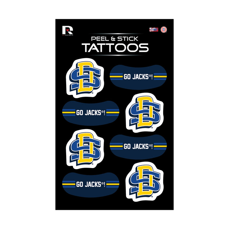 South Dakota State University Vertical Tattoo (3"X5")