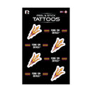 Arizona State Vertical Tattoo (3"X5")