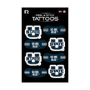 Utah State University Vertical Tattoo (3"X5")