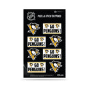 NHL Pittsburgh Penguins Peel & Stick Temporary Tattoos - Eye Black - Game Day Approved! By Rico Industries