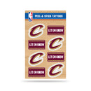 CavaliersÂ Vertical Tattoo (3"X5")
