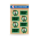 NBA Boston Celtics Peel & Stick Temporary Tattoos - Eye Black - Game Day Approved! By Rico Industries