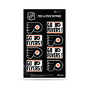 NHL Philadelphia Flyers Peel & Stick Temporary Tattoos - Eye Black - Game Day Approved! By Rico Industries