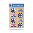 Los Angeles Clippers Vertical Tattoo (3"X5")