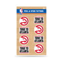 Hawks - AtlÂ¬â€ Vertical Tattoo (3"X5")