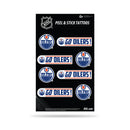 Edmonton Oilers Vertical Tattoos (3"X5")