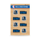 NBA Dallas Mavericks Peel & Stick Temporary Tattoos - Eye Black - Game Day Approved! By Rico Industries
