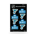 St. Louis Blues Vertical Tattoos (3"x5")