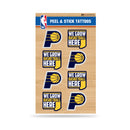 NBA Indiana Pacers Peel & Stick Temporary Tattoos - Eye Black - Game Day Approved! By Rico Industries