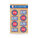 NBA Detroit Pistons Peel & Stick Temporary Tattoos - Eye Black - Game Day Approved! By Rico Industries