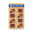 NBA Phoenix Suns Peel & Stick Temporary Tattoos - Eye Black - Game Day Approved! By Rico Industries