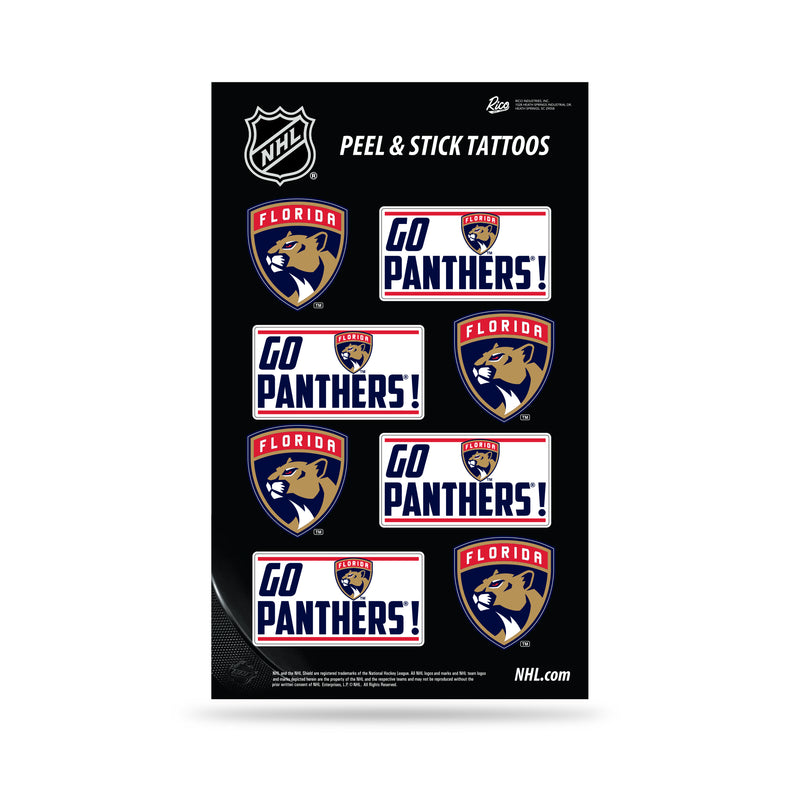 Panthers - FlÂ¬â€ Vertical Tattoo (3"X5")