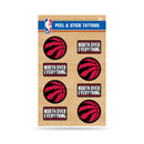 NBA Toronto Raptors Peel & Stick Temporary Tattoos - Eye Black - Game Day Approved! By Rico Industries