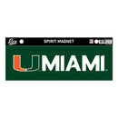 Miami Hurricanes Spirit Magnet
