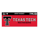 Texas Tech Red Raiders 4x10 Spirit Magnet