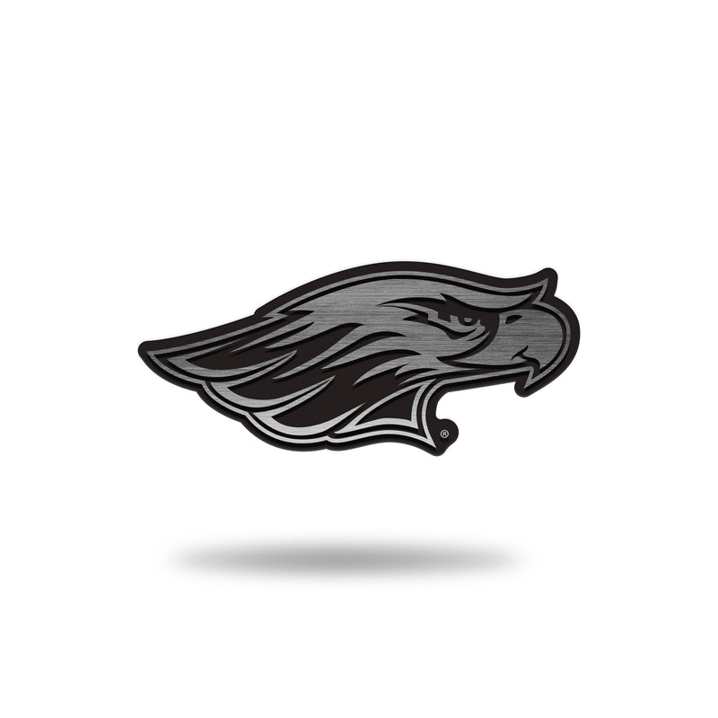 NCAA Wisconsin-Whitewater Warhawks Antique Nickel Auto Emblem for Car/Truck/SUV By Rico Industries