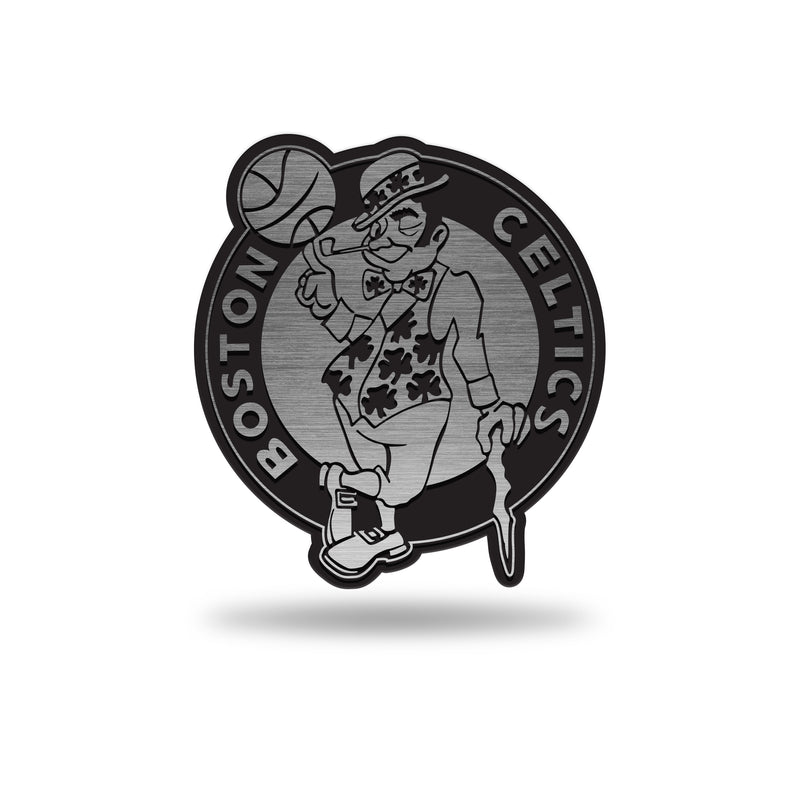 NBA Boston Celtics Antique Nickel Auto Emblem for Car/Truck/SUV By Rico Industries