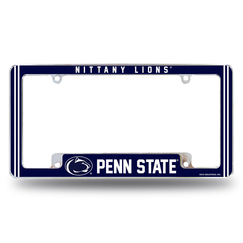 Penn State Alternate Design All Over Chrome Frame - Bottom Oriented