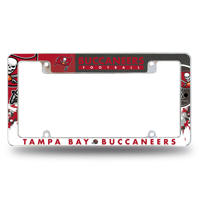 Buccaneers Top Oriented All Over Chrome Frame