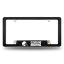 Cleveland Browns All Over Chrome License Plate Frame