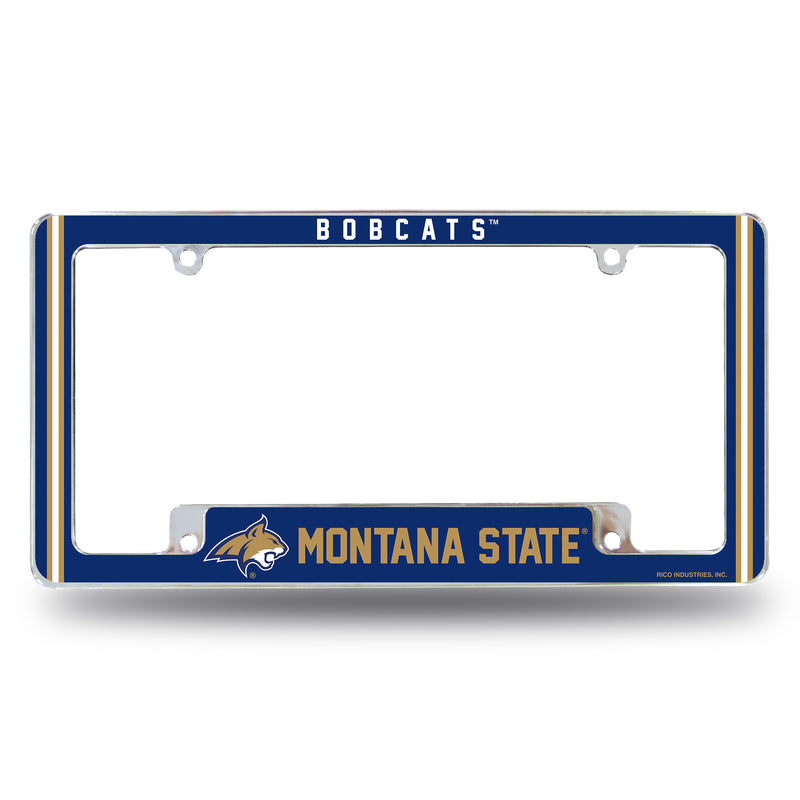 Montana State Alternate Design All Over Chrome Frame - Bottom Oriented