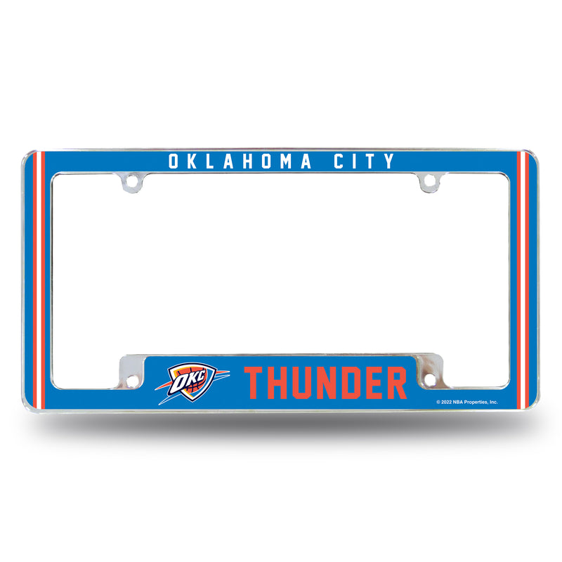 Thunder Alternate Design All Over Chrome Frame - Bottom Oriented