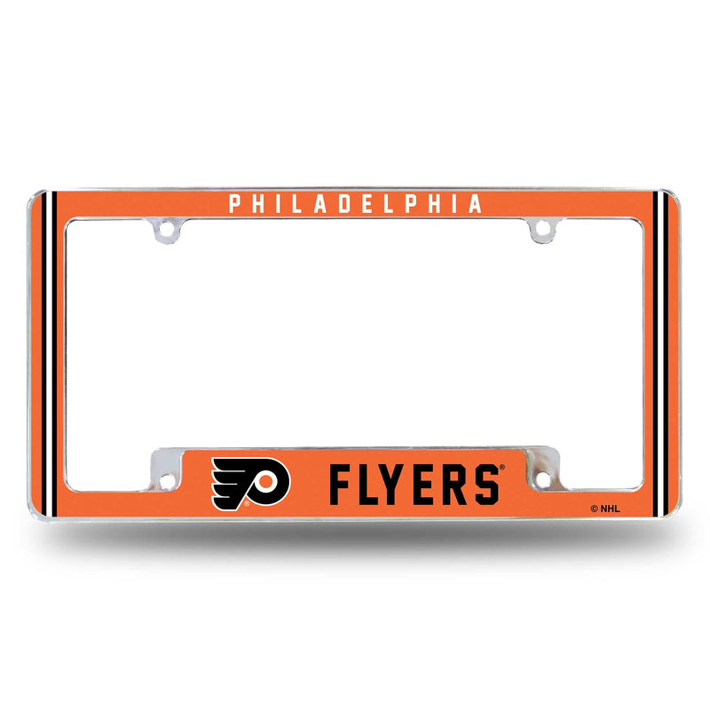 Flyers Alternate Deign All Over Chrome Frame - Bottom Oriented