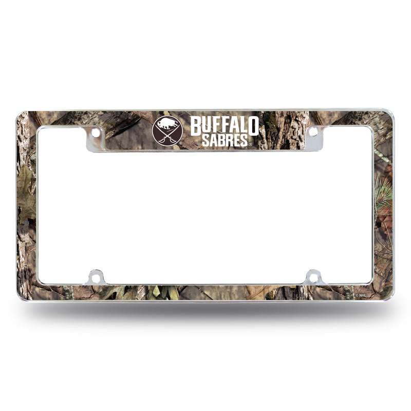 Sabres / Mossy Oak Camo Break-Up Country All Over Chrome Frame (Top Oriented)