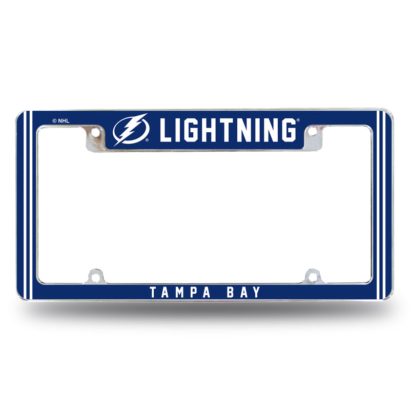 Lightning Alternate Design All Over Chrome Frame - Top Oriented