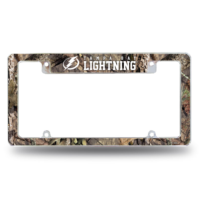 Lightning / Mossy Oak Camo Break-Up Country All Over Chrome Frame (Top Oriented)