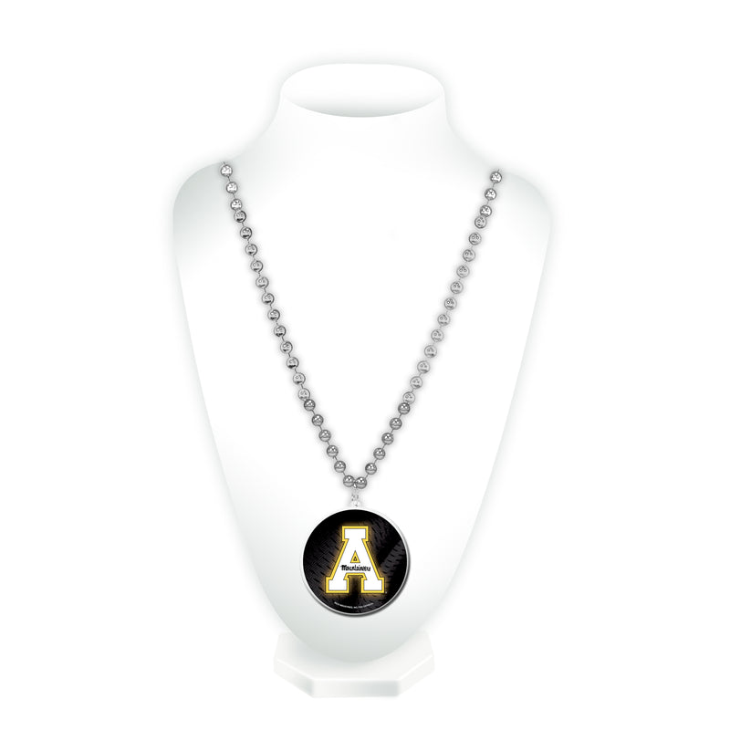 Appalachian State Sport Beads With Medallion