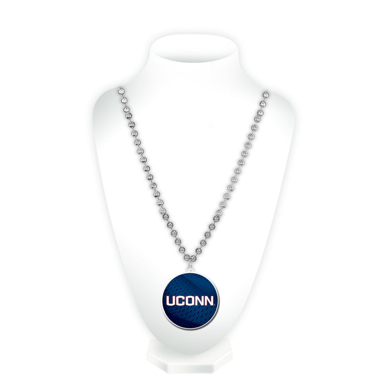 Uconn Sport Beads With Medallion