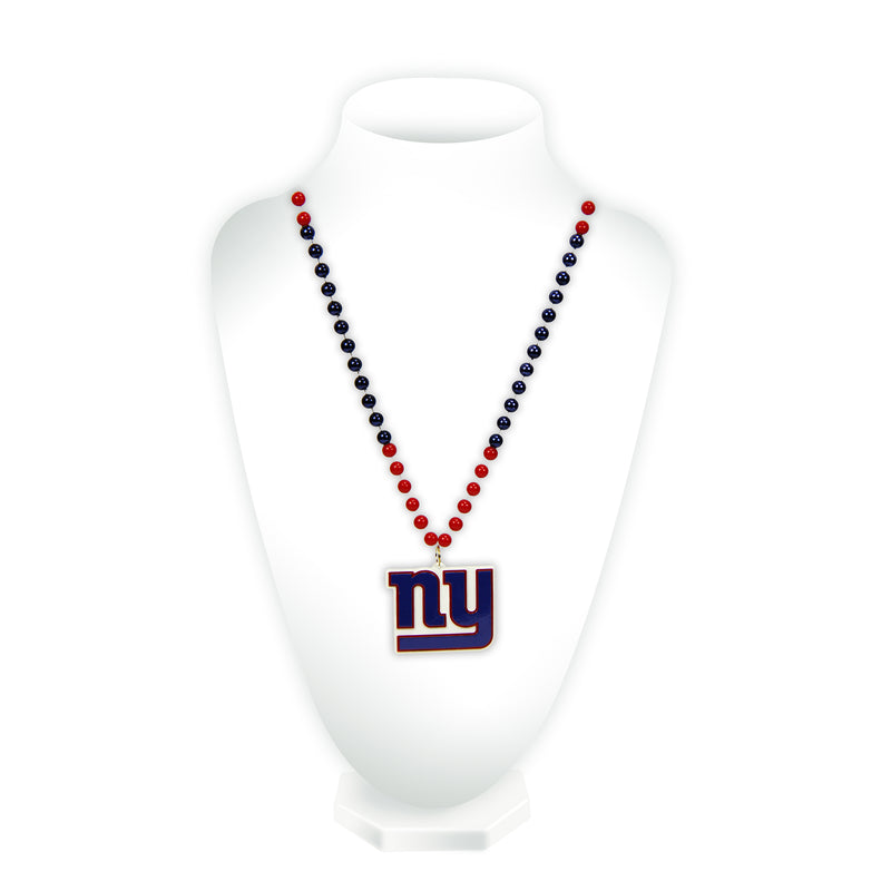 NY Giants Sport Beads With Medallion