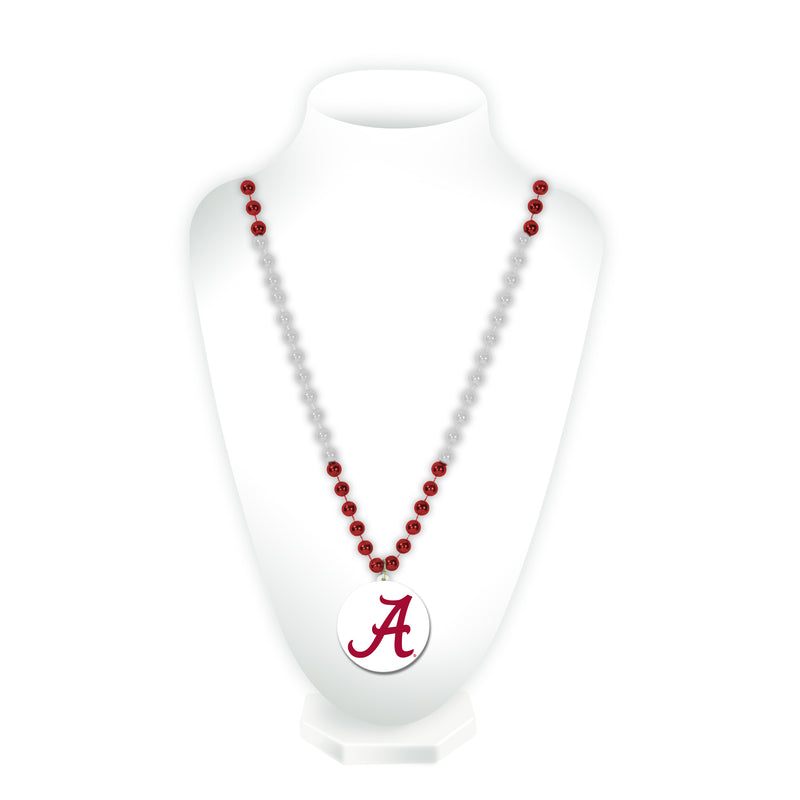 Alabama "A" Logo Sports Beads with Medallin