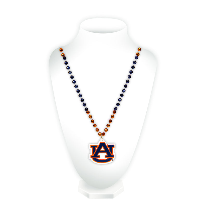 Auburn Sport Beads With Medallion