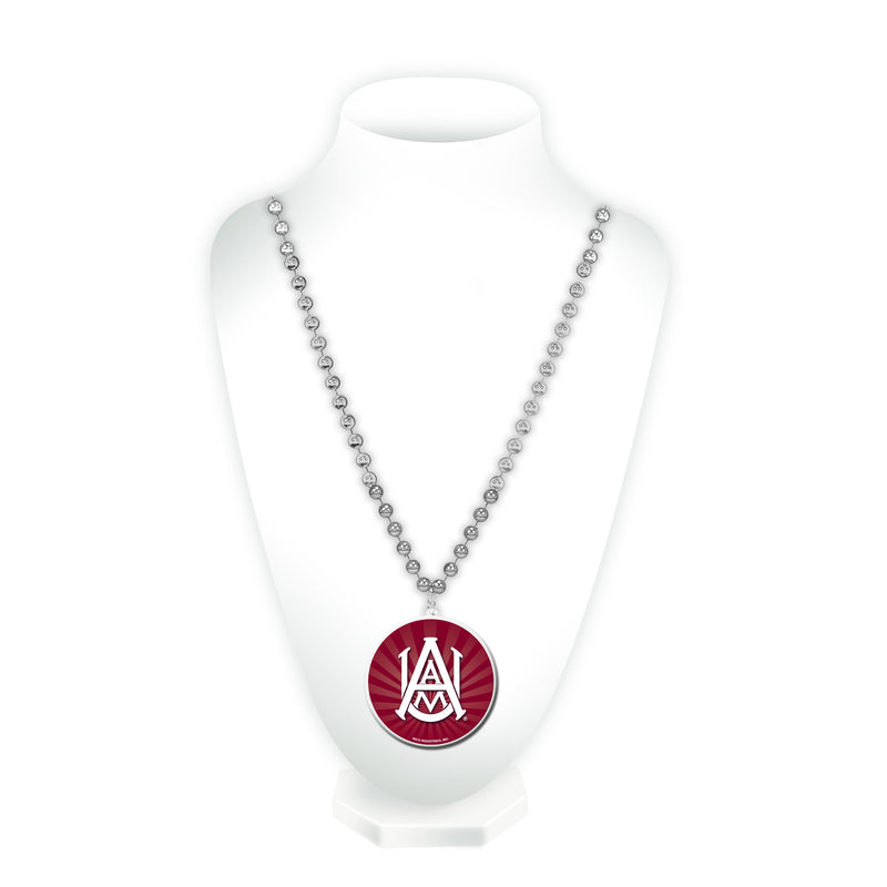 Alabama A&M Sport Beads With Medallion