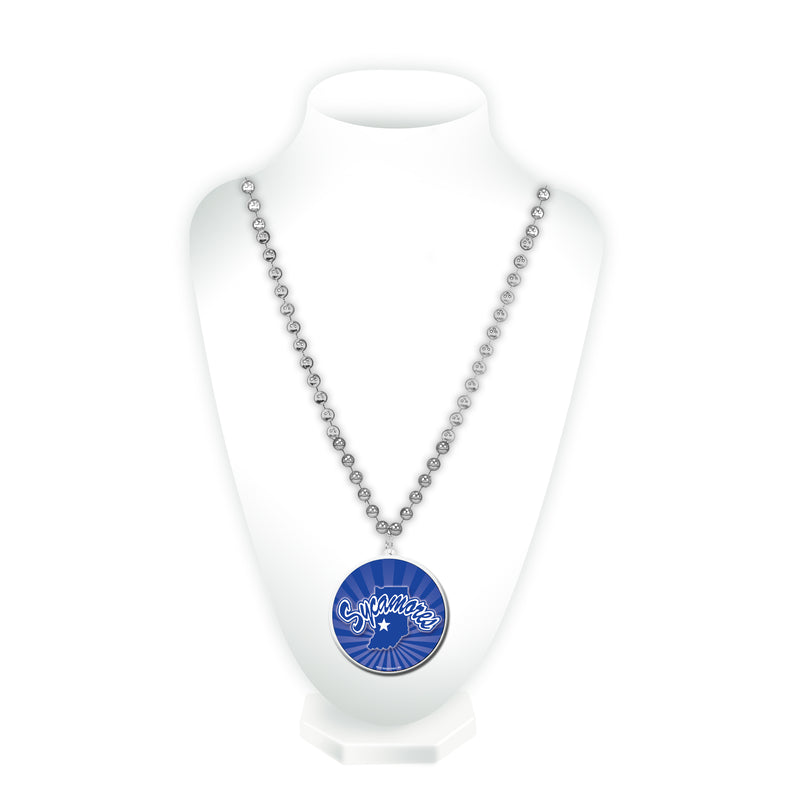 Indiana State Medallion Beads