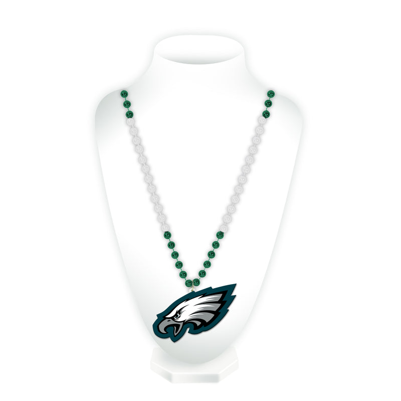 Eagles Sport Beads With Medallion
