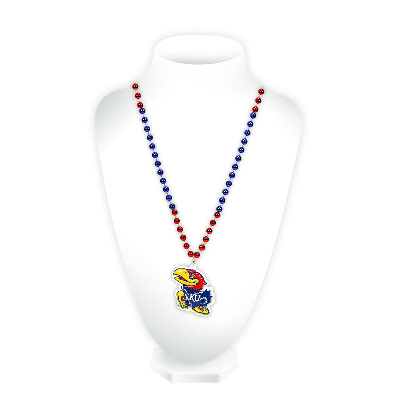 Kansas Sport Beads With Medallion