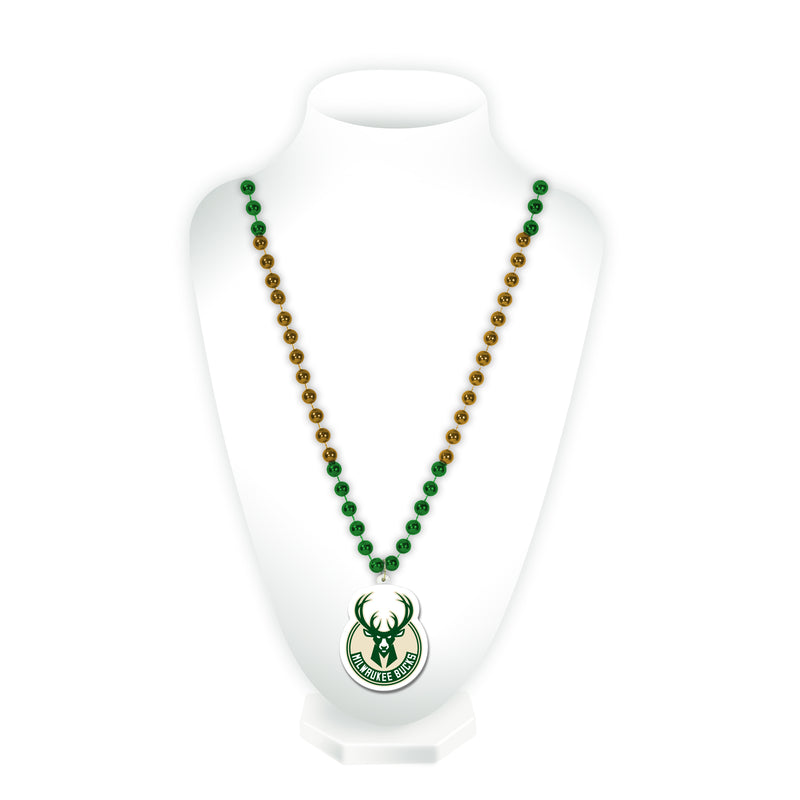 Bucks Sport Beads With Medallion