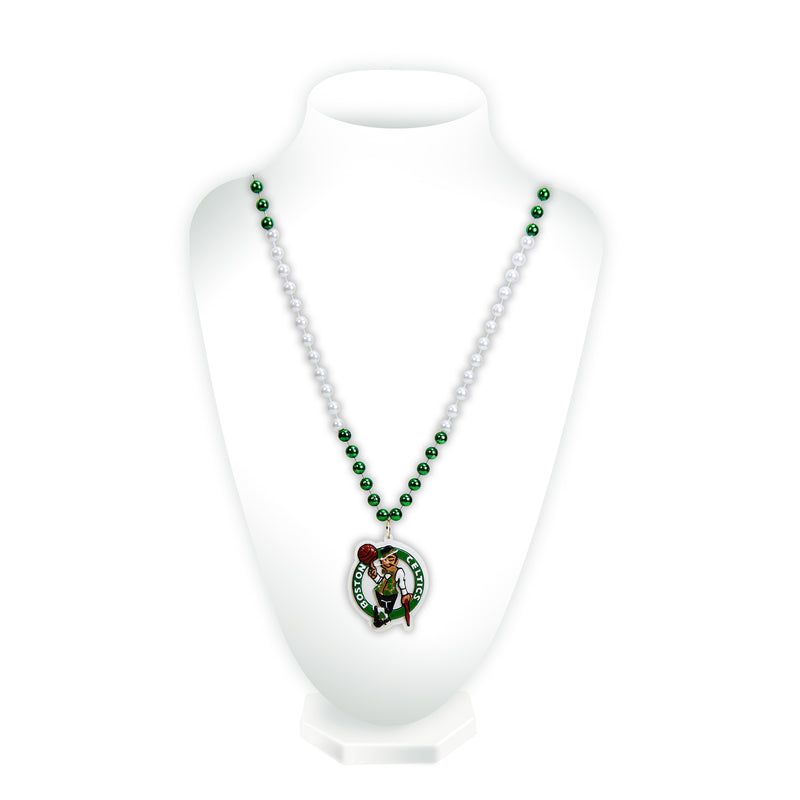 Celtics Sport Beads With Medallion