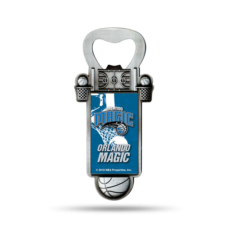 NBA Orlando Magic Magnetic Bottle Opener, Stainless Steel, Strong Magn