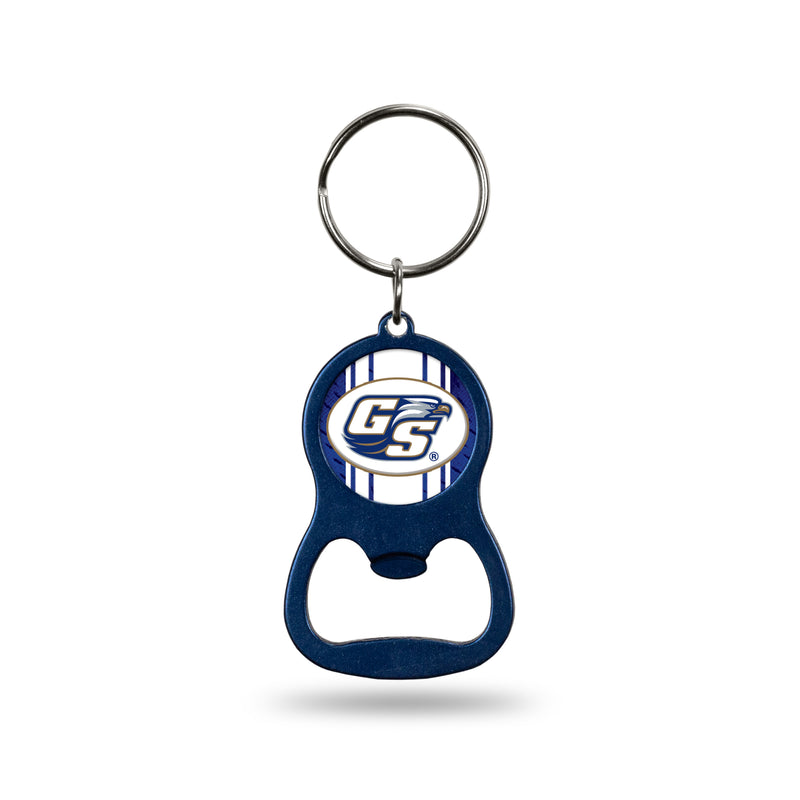 NCAA Georgia Southern Eagles Metal Keychain - Beverage Bottle Opener With Key Ring - Pocket Size By Rico Industries