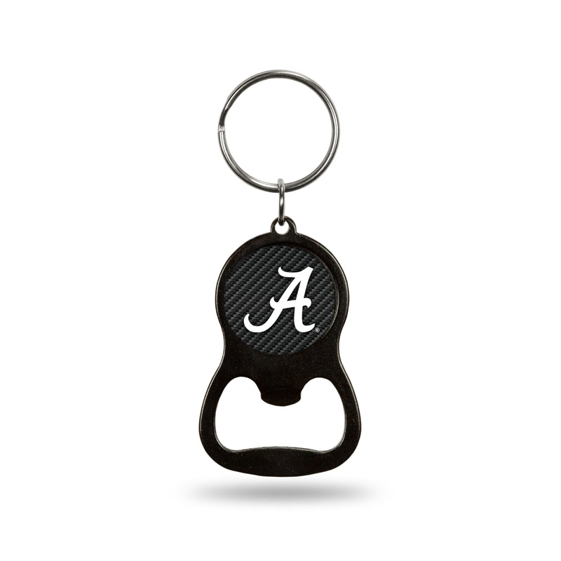 NCAA Alabama Crimson Tide Metal Keychain - Beverage Bottle Opener With Key Ring - Pocket Size By Rico Industries