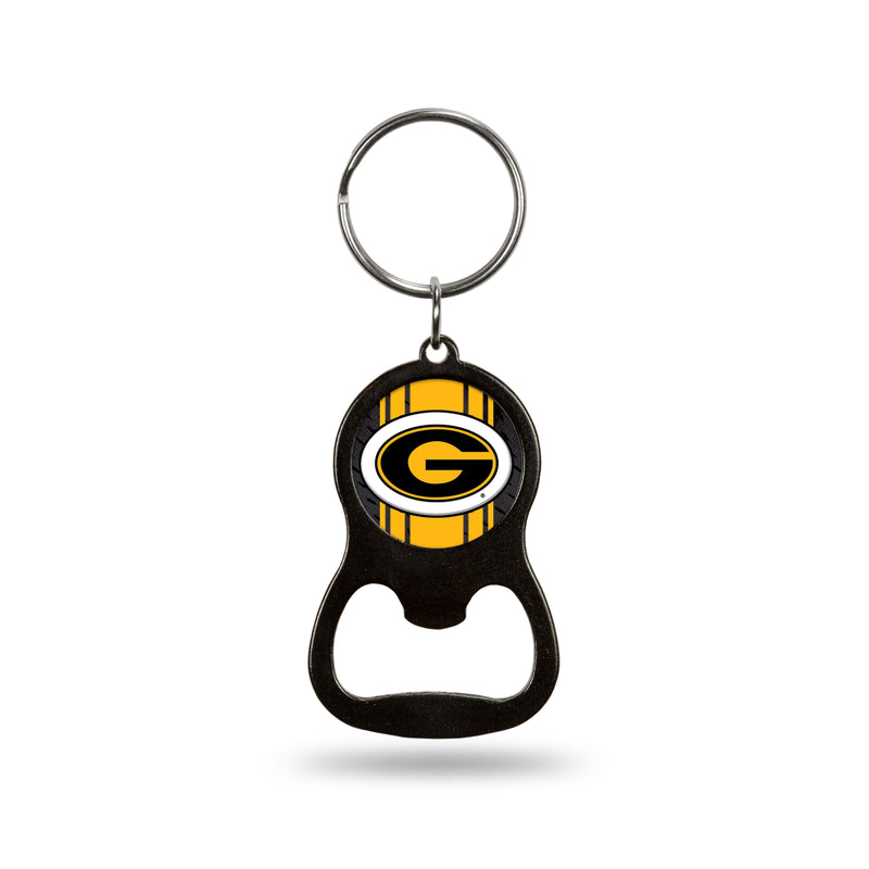 NCAA Grambling State Tigers Metal Keychain - Beverage Bottle Opener With Key Ring - Pocket Size By Rico Industries
