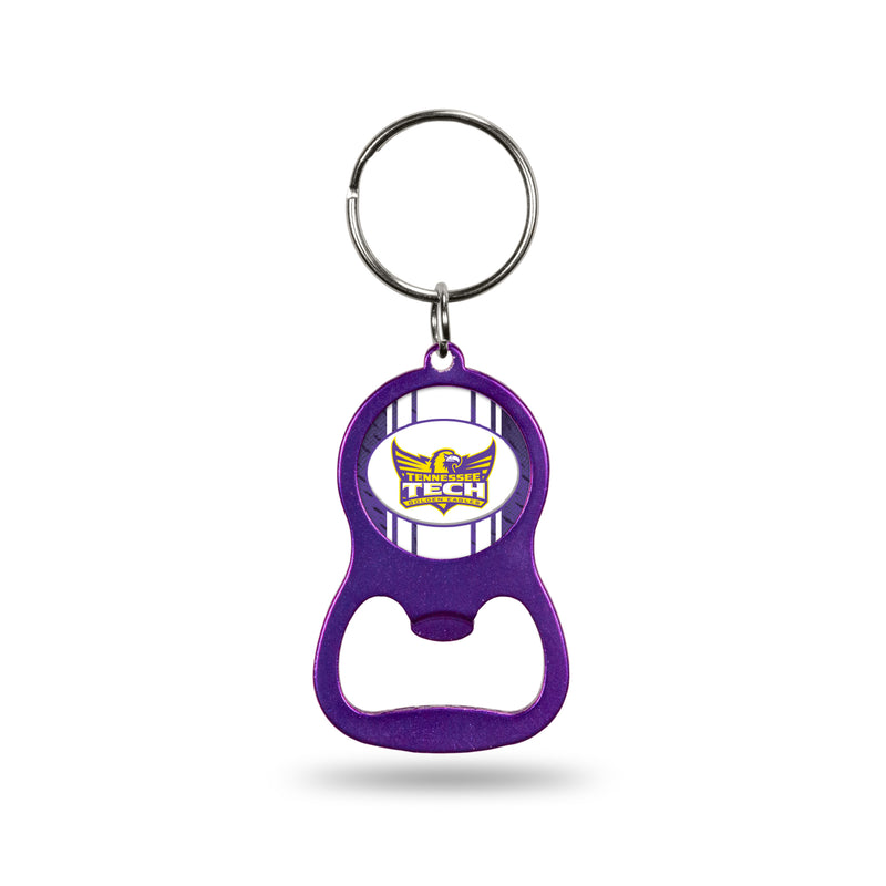 NCAA Tennessee Tech Golden Eagles Metal Keychain - Beverage Bottle Opener With Key Ring - Pocket Size By Rico Industries