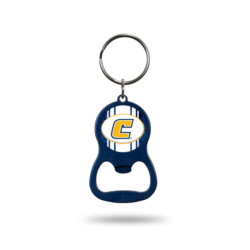 NCAA Tennessee-Chattanooga Mocs Metal Keychain - Beverage Bottle Opener With Key Ring - Pocket Size By Rico Industries