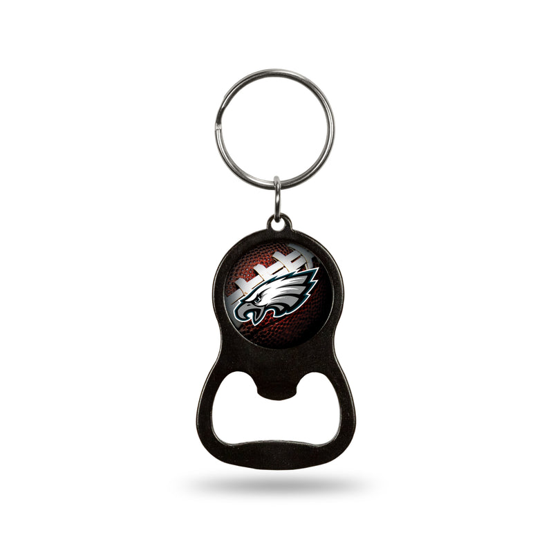 NFL Philadelphia Eagles Metal Keychain - Beverage Bottle Opener With Key Ring - Pocket Size By Rico Industries